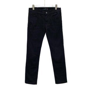Dolce & Gabbana Black Denim Slim-Fit Stretch Jeans Size 44 Mens Cotton Blend